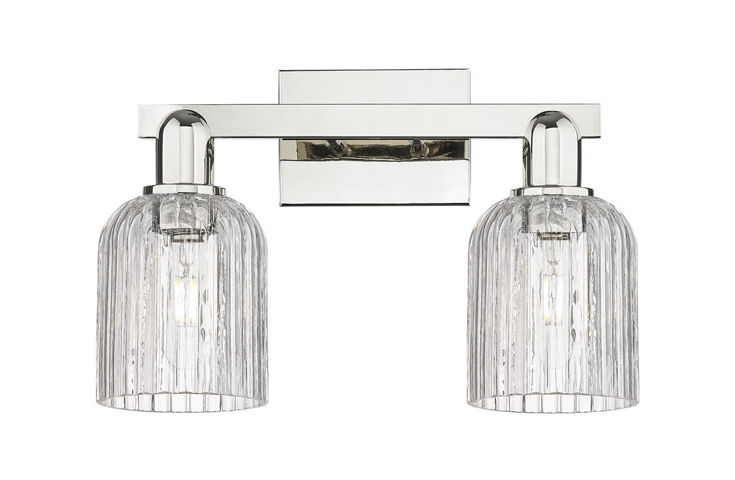 Innovations 716-2W-PN-G559-5CL Two Light Bath Vanity, Polished Nickel