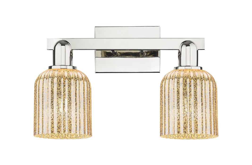 Innovations 716-2W-PN-G559-5ME Two Light Bath Vanity, Polished Nickel