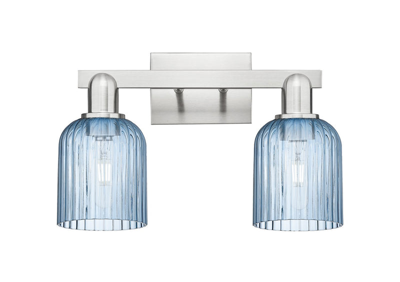 Innovations 716-2W-SN-G559-5BL Two Light Bath Vanity, Brushed Satin Nickel