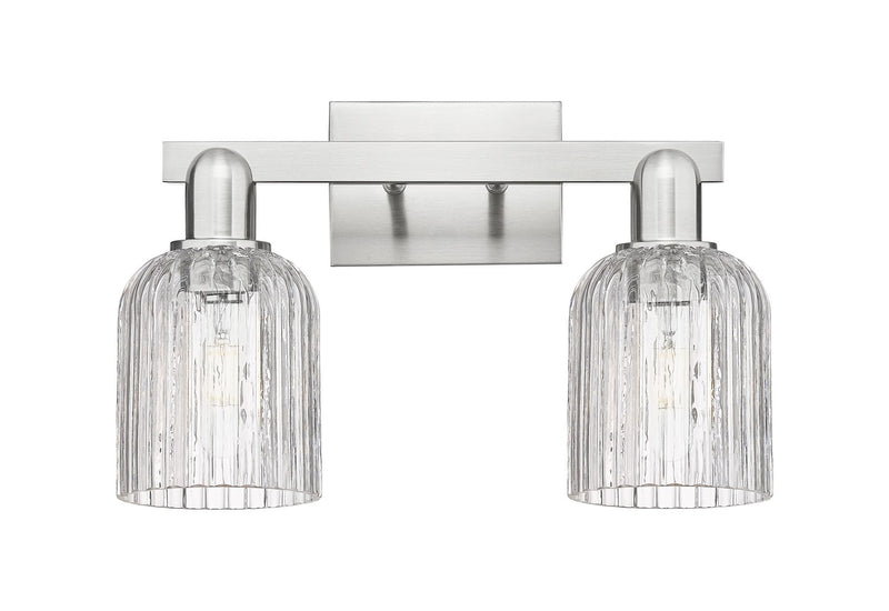 Innovations 716-2W-SN-G559-5CL Two Light Bath Vanity, Brushed Satin Nickel