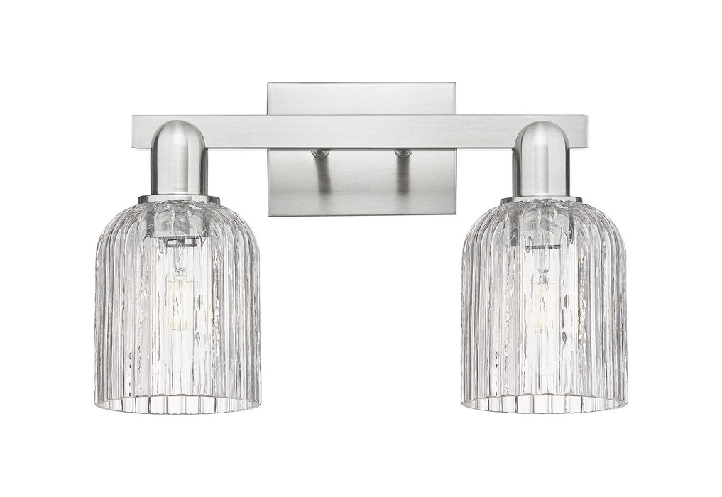 Innovations 716-2W-SN-G559-5CL Two Light Bath Vanity, Brushed Satin Nickel