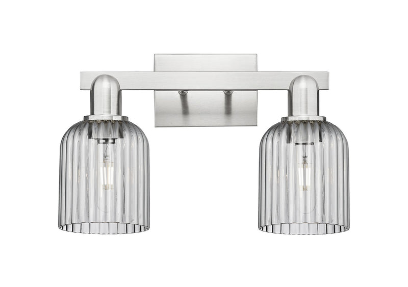 Innovations 716-2W-SN-G559-5SM Two Light Bath Vanity, Brushed Satin Nickel