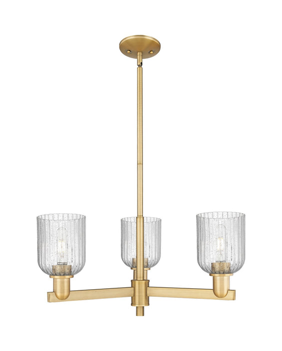 Innovations 716-3CR-BB-G559-5SDY Three Light Flush Mount, Brushed Brass