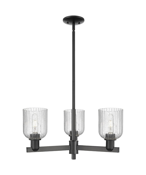 Innovations 716-3CR-BK-G559-5SDY Three Light Flush Mount, Matte Black
