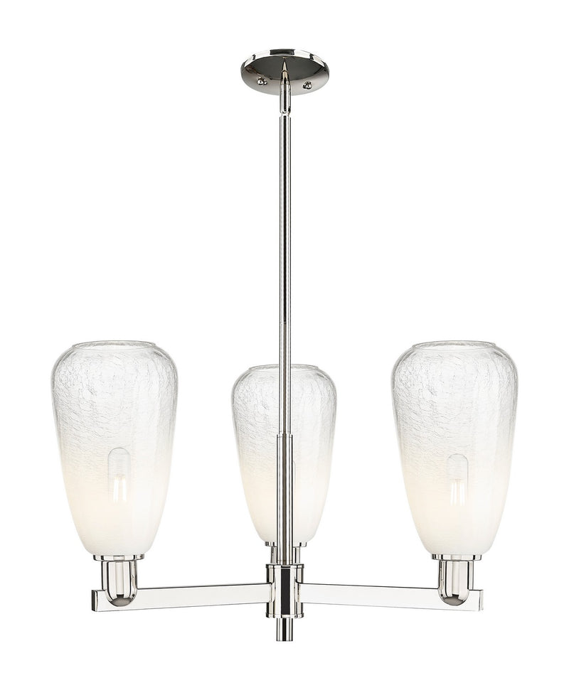 Innovations 716-3CR-PN-G480-6OP Three Light Flush Mount, Polished Nickel