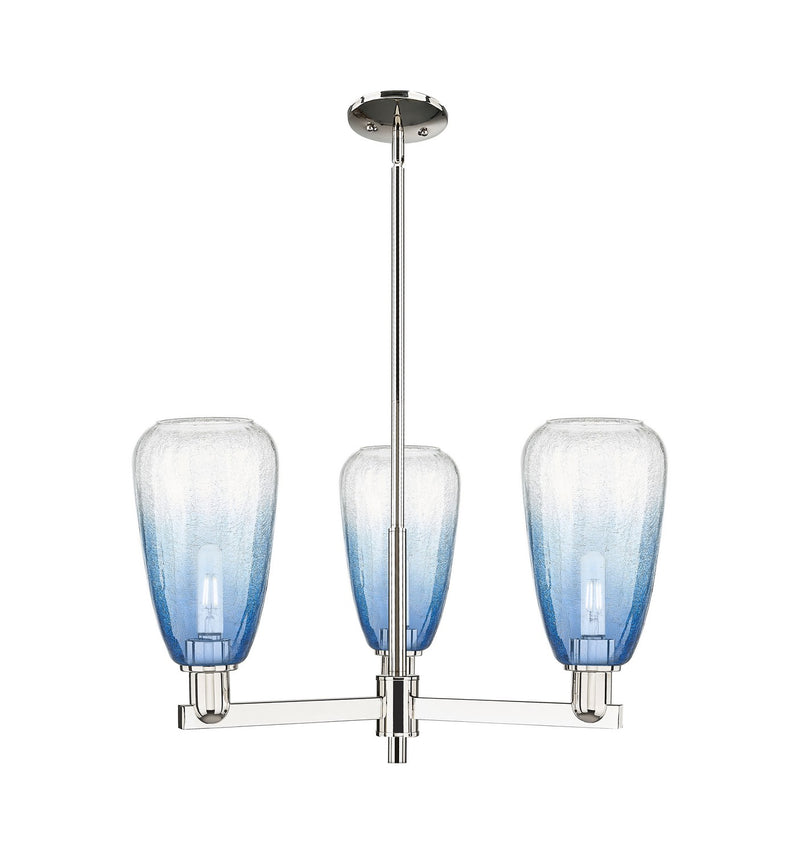 Innovations 716-3CR-PN-G480-6SB Three Light Flush Mount, Polished Nickel