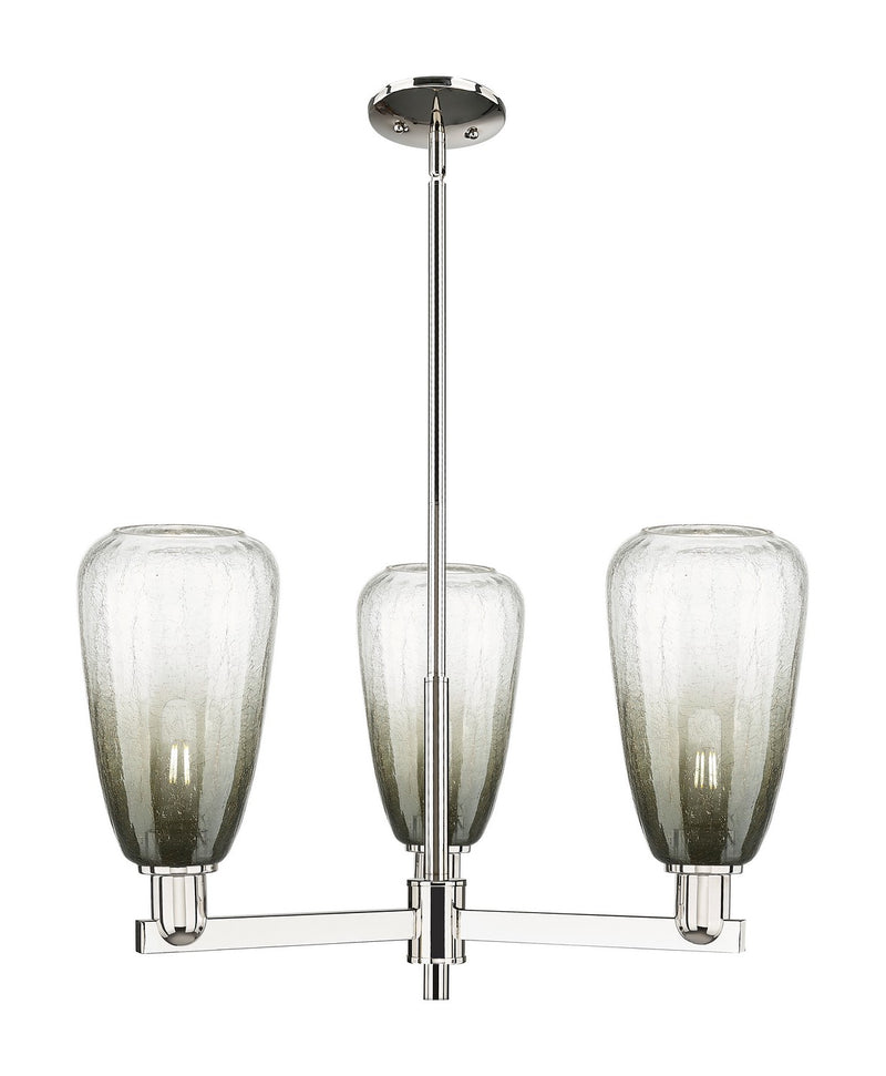 Innovations 716-3CR-PN-G480-6SL Three Light Flush Mount, Polished Nickel