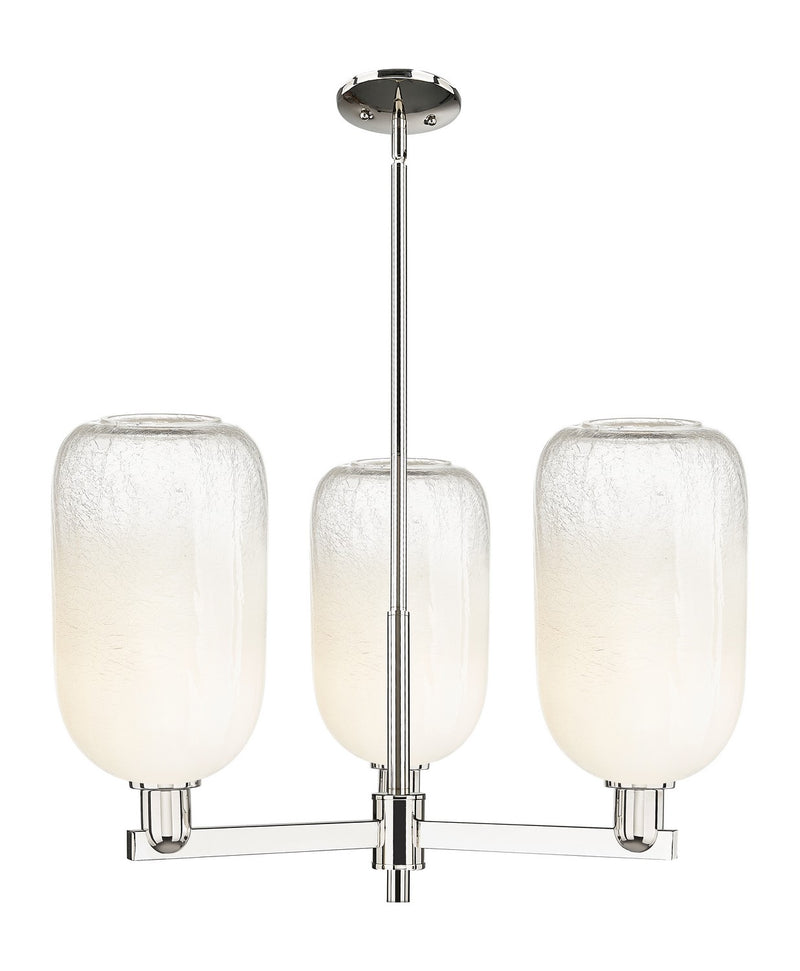 Innovations 716-3CR-PN-G482-7OP Three Light Flush Mount, Polished Nickel