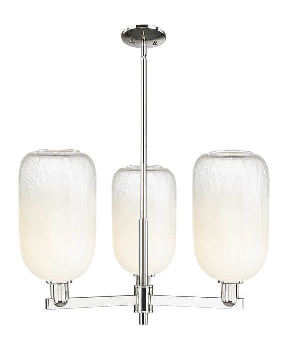 Innovations 716-3CR-PN-G482-7OP Three Light Flush Mount, Polished Nickel