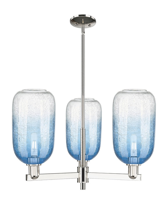 Innovations 716-3CR-PN-G482-7SB Three Light Flush Mount, Polished Nickel