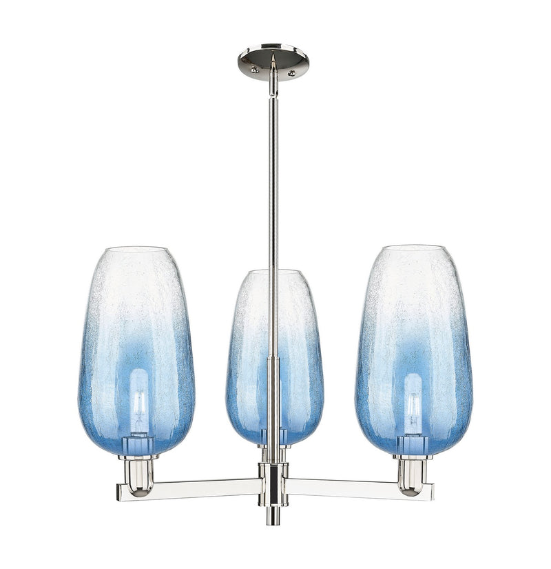 Innovations 716-3CR-PN-G484-7SB Three Light Flush Mount, Polished Nickel