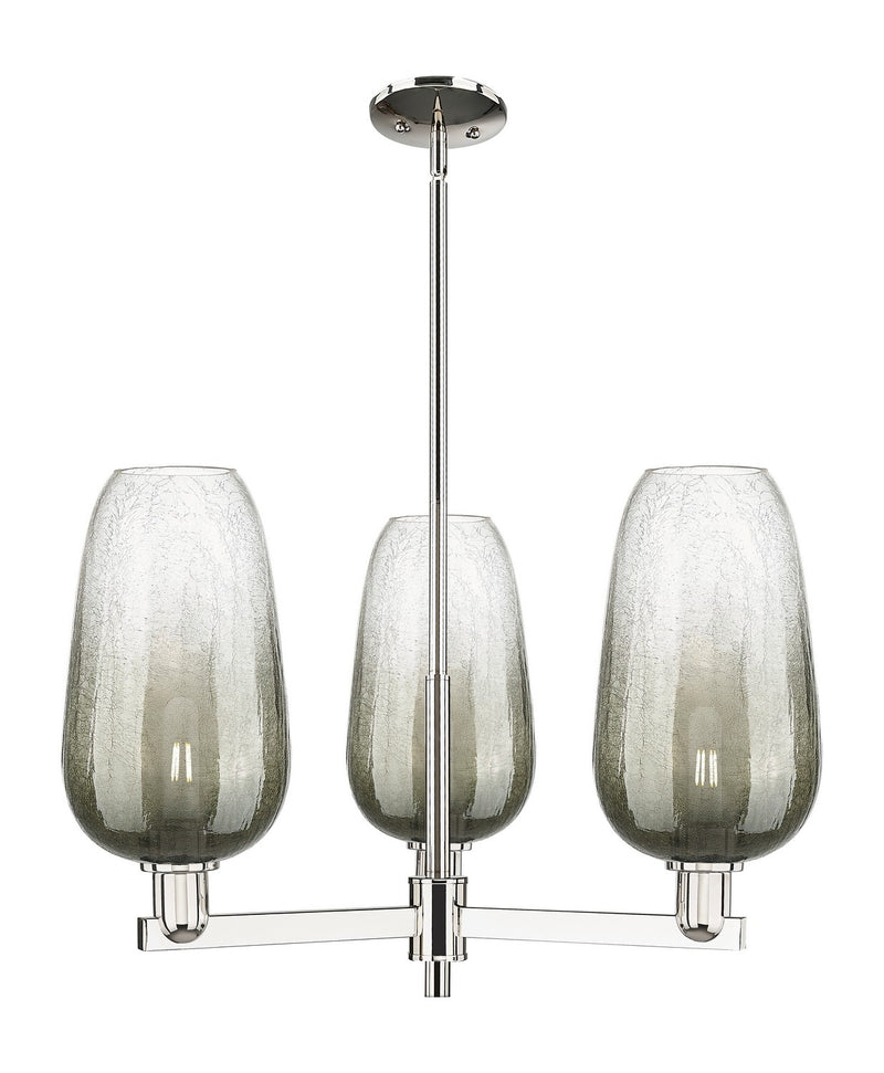 Innovations 716-3CR-PN-G484-7SL Three Light Flush Mount, Polished Nickel