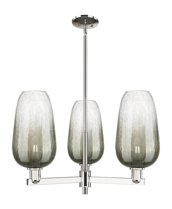 Innovations 716-3CR-PN-G484-7SL Three Light Flush Mount, Polished Nickel