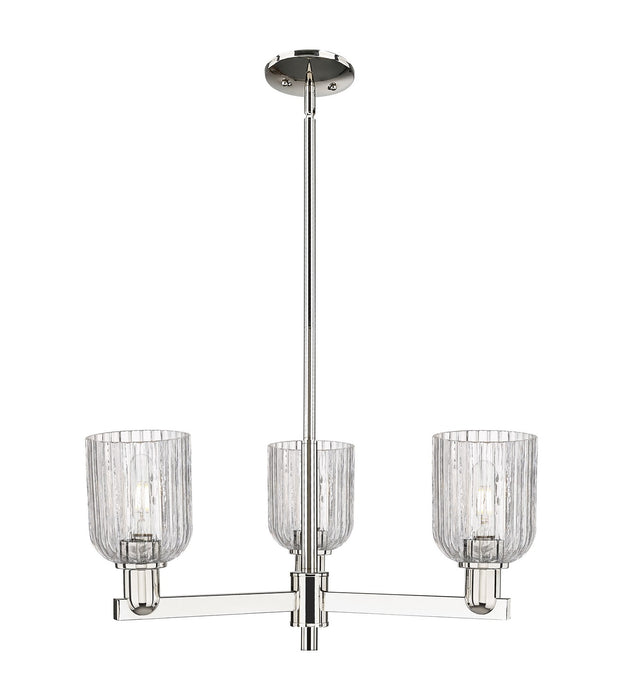 Innovations 716-3CR-PN-G559-5CL Three Light Flush Mount, Polished Nickel