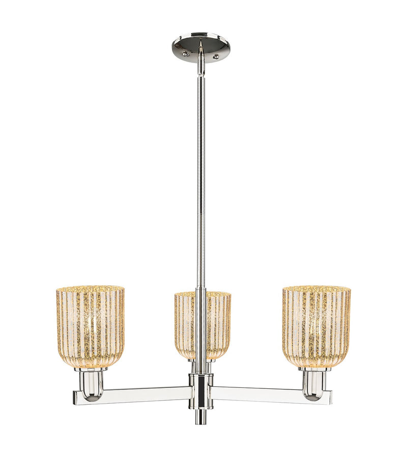 Innovations 716-3CR-PN-G559-5ME Three Light Flush Mount, Polished Nickel