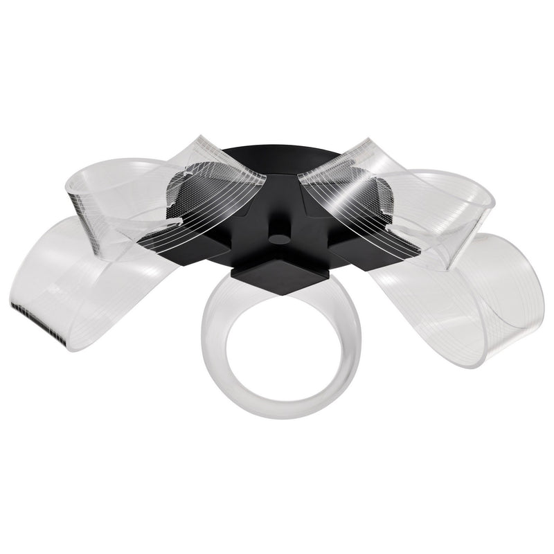 Nuvo Lighting 62-2035 LED Flush Mount, Matte Black
