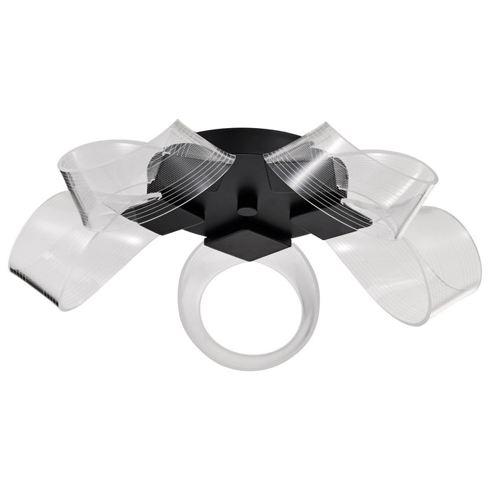 Nuvo Lighting 62-2035 LED Flush Mount, Matte Black
