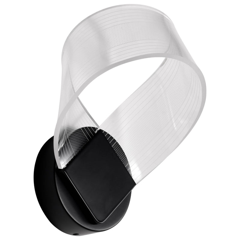 Nuvo Lighting 62-2037 LED Wall Sconce, Matte Black