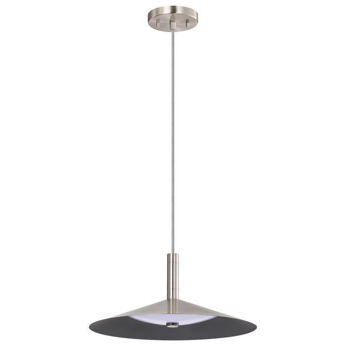 Nuvo Lighting 62-2082 LED Pendant, Brushed Nickel