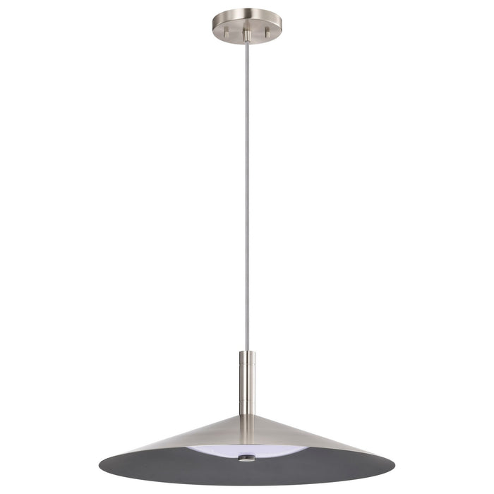 Nuvo Lighting 62-2083 LED Pendant, Brushed Nickel