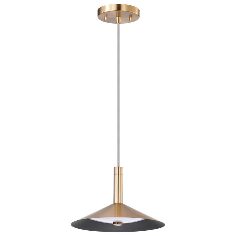 Nuvo Lighting 62-2091 LED Pendant, Burnished Brass