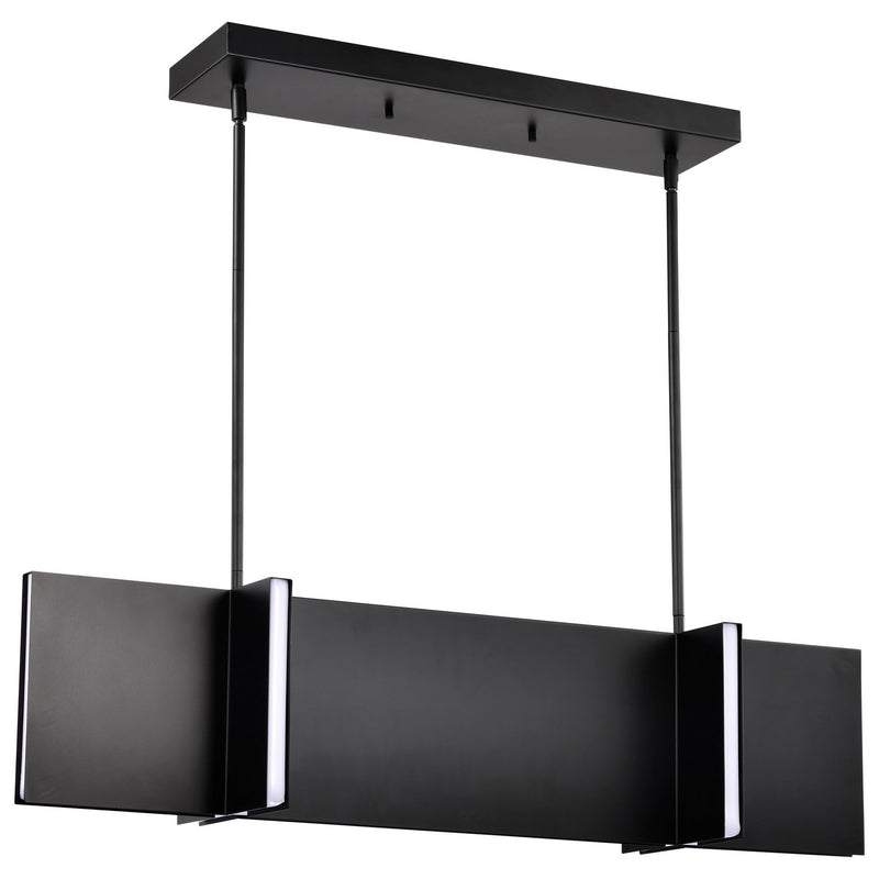 Nuvo Lighting 62-2161 LED Island Pendant, Matte Black