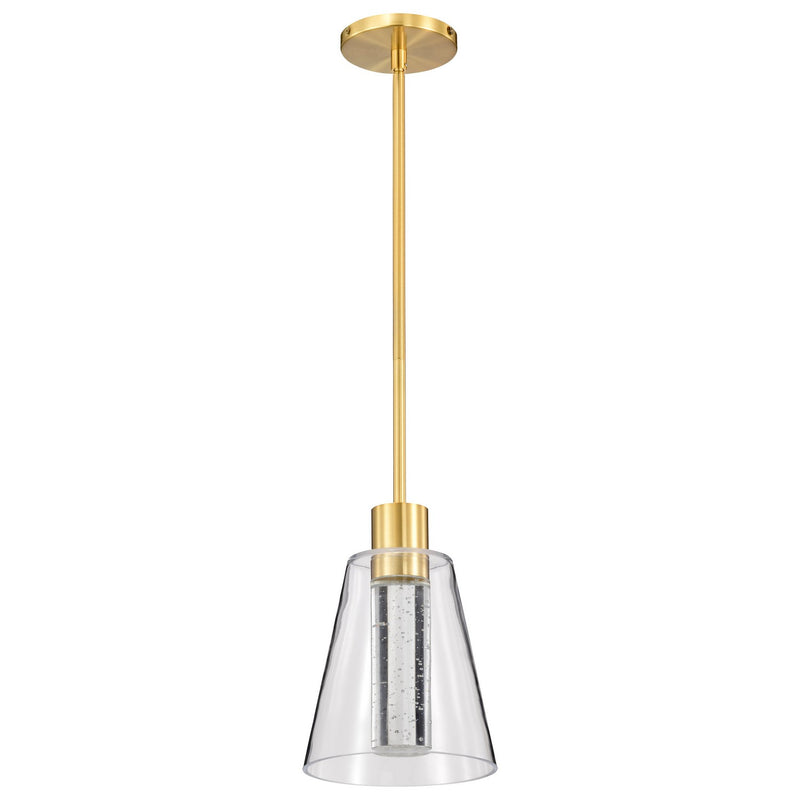 Nuvo Lighting 62-2181 LED Pendant, Brushed Brass