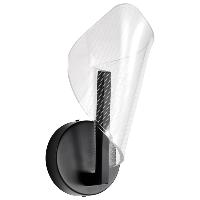 Nuvo Lighting 62-2282 LED Wall Sconce, Matte Black