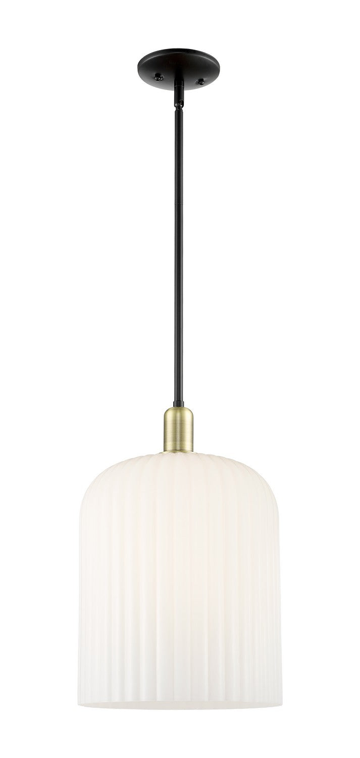 Innovations 716-3S-BAB-G559-12GWH One Light Pendant, Black Antique Brass