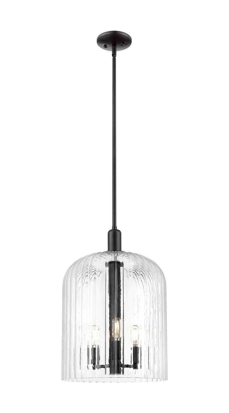 Innovations 716-3S-BK-G559-12CL One Light Pendant, Matte Black