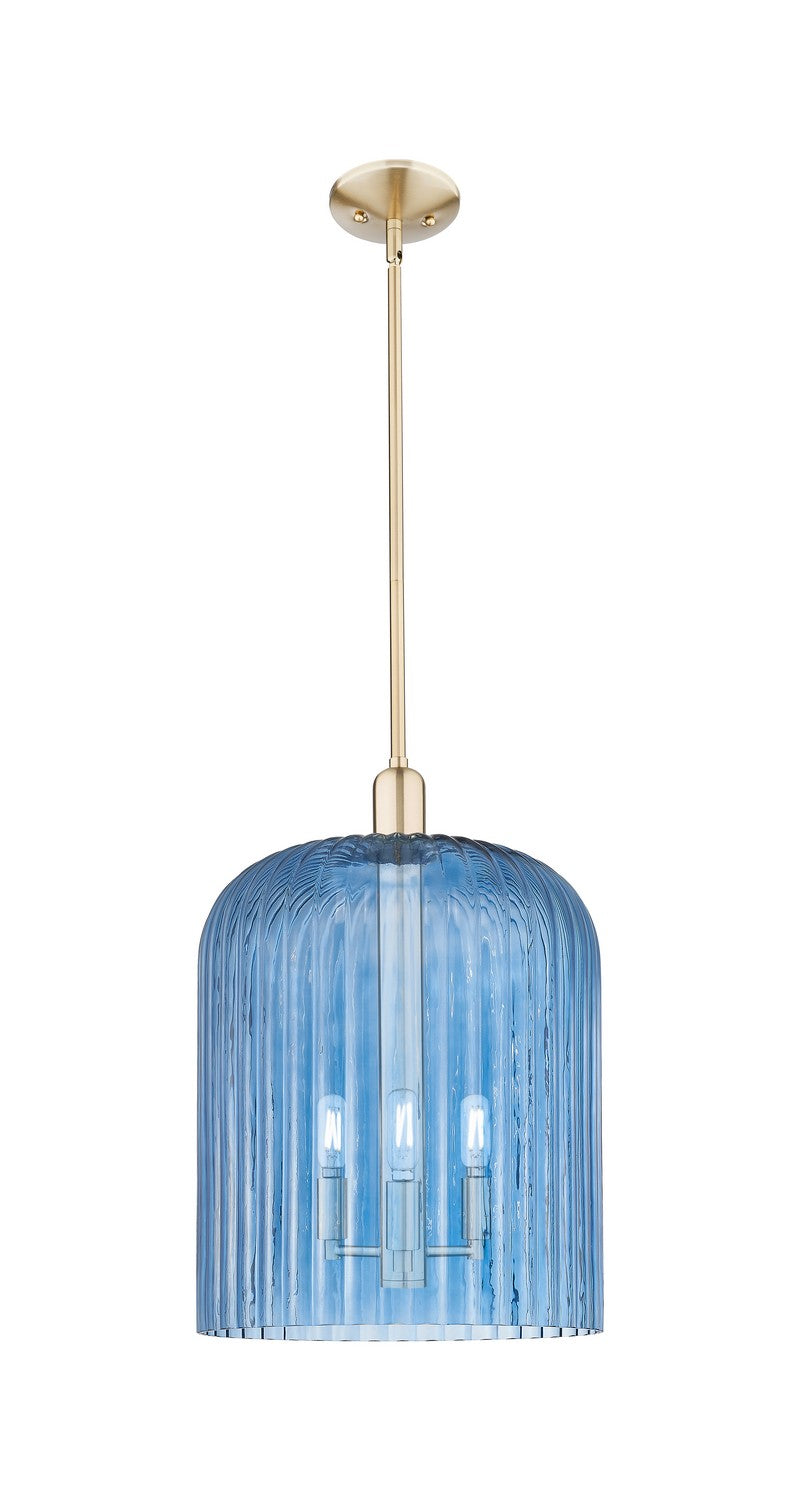 Innovations 716-3S-CB-G559-12BL One Light Pendant, Champagne Bronze