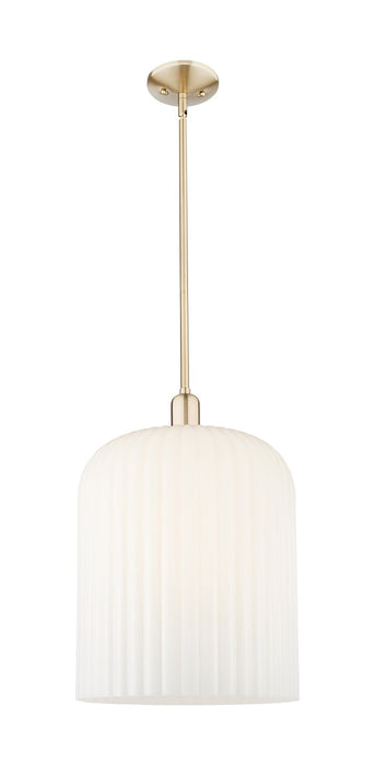 Innovations 716-3S-CB-G559-12GWH One Light Pendant, Champagne Bronze