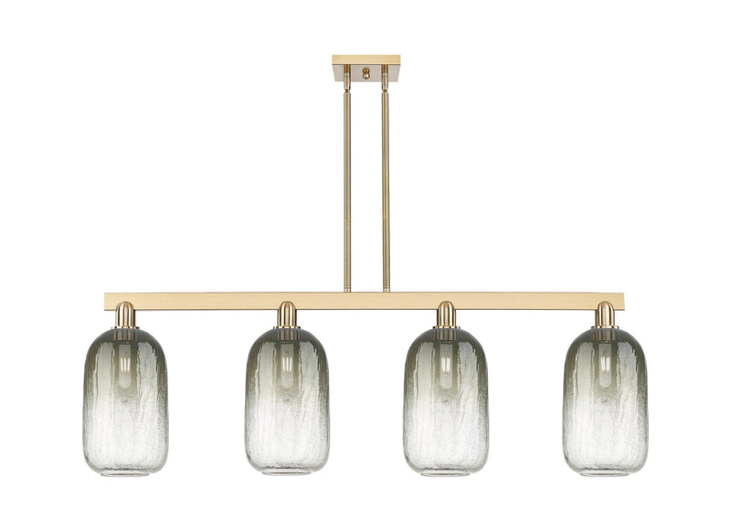 Innovations 716-4I-CB-G482-7SL Four Light Island Pendant, Champagne Bronze