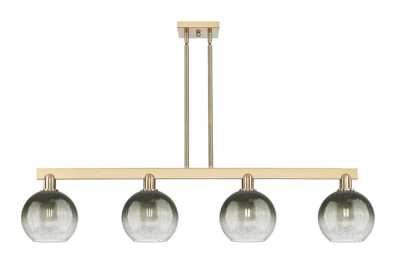 Innovations 716-4I-CB-G483-8SL Four Light Island Pendant, Champagne Bronze