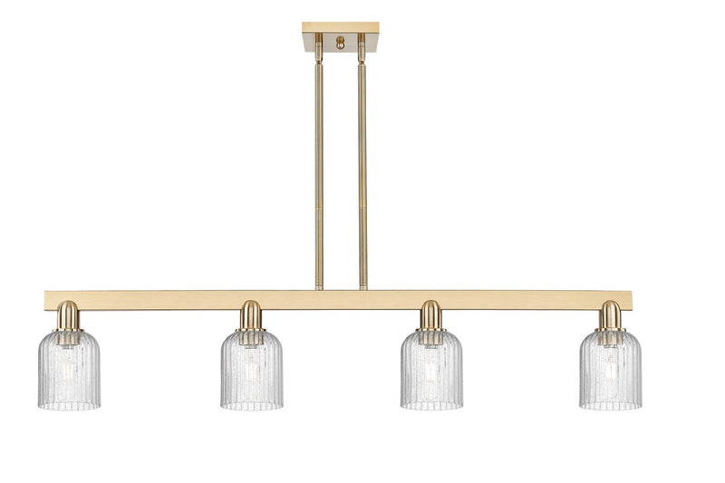 Innovations 716-4I-CB-G559-5SDY Four Light Island Pendant, Champagne Bronze