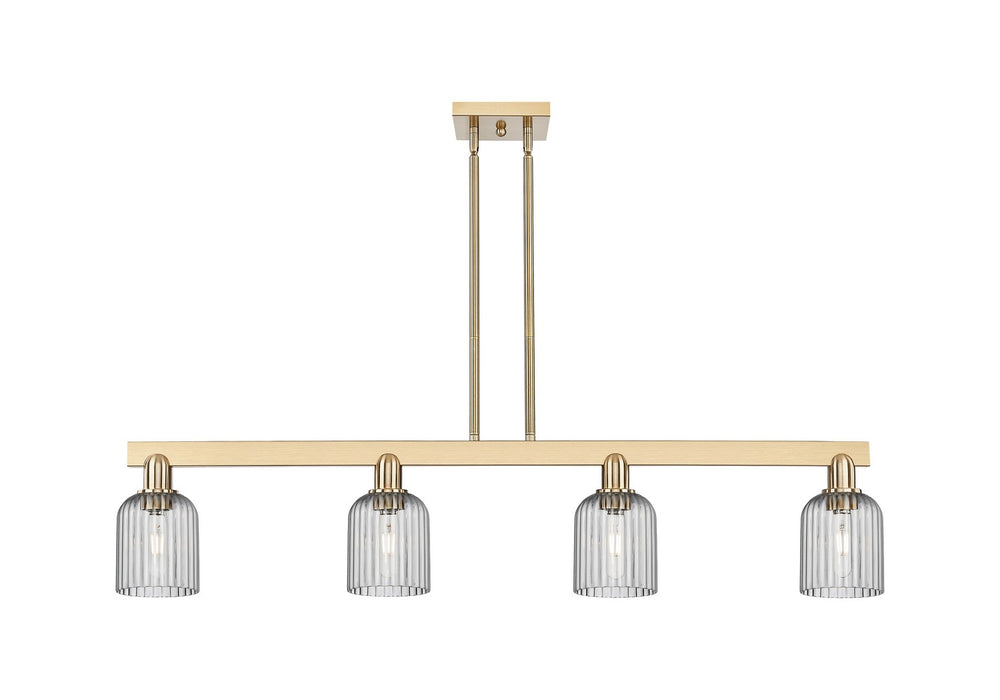 Innovations 716-4I-CB-G559-5SM Four Light Island Pendant, Champagne Bronze