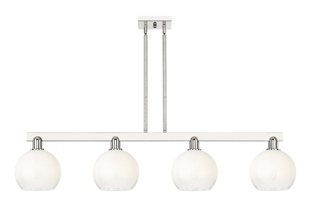 Innovations 716-4I-PN-G483-8OP Four Light Island Pendant, Polished Nickel