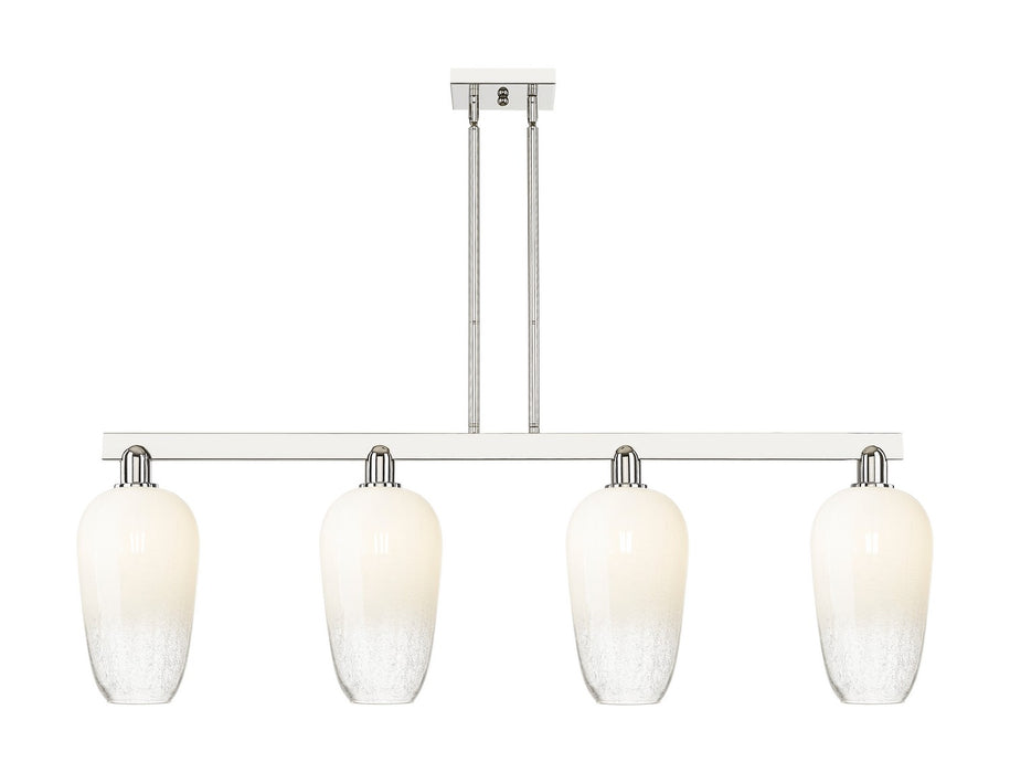 Innovations 716-4I-PN-G484-7OP Four Light Island Pendant, Polished Nickel