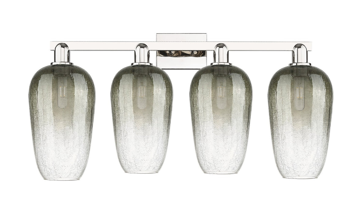 Innovations 716-4I-PN-G484-7SL Four Light Island Pendant, Polished Nickel