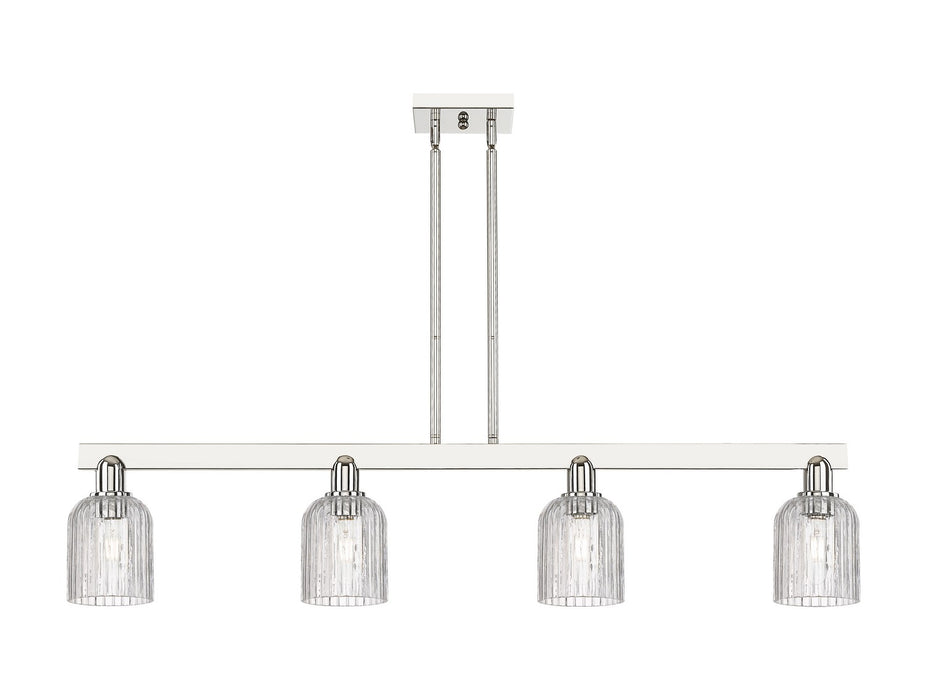 Innovations 716-4I-PN-G559-5CL Four Light Island Pendant, Polished Nickel
