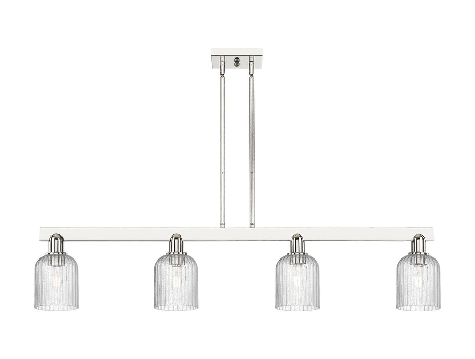 Innovations 716-4I-PN-G559-5SDY Four Light Island Pendant, Polished Nickel