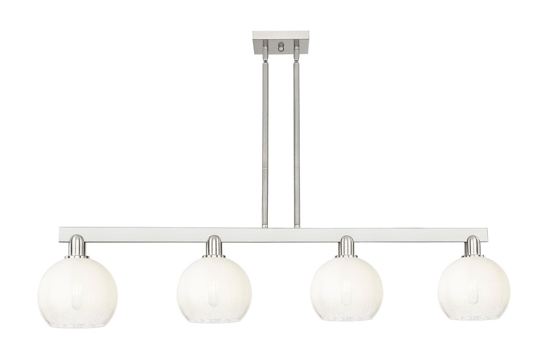 Innovations 716-4I-SN-G483-8OP Four Light Island Pendant, Brushed Satin Nickel