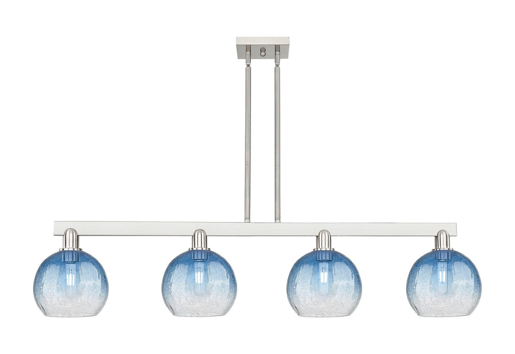 Innovations 716-4I-SN-G483-8SB Four Light Island Pendant, Brushed Satin Nickel