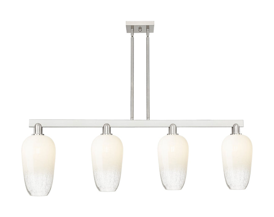 Innovations 716-4I-SN-G484-7OP Four Light Island Pendant, Brushed Satin Nickel