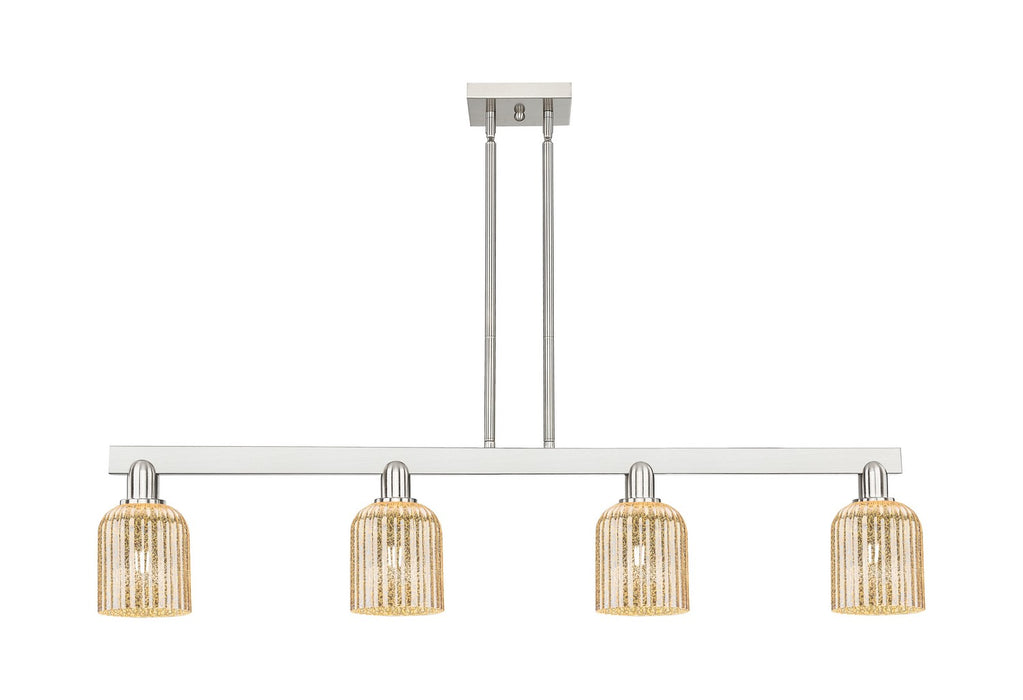 Innovations 716-4I-SN-G559-5ME Four Light Island Pendant, Brushed Satin Nickel