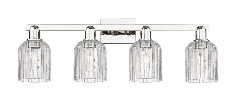 Innovations 716-4W-PN-G559-5CL Four Light Bath Vanity, Polished Nickel