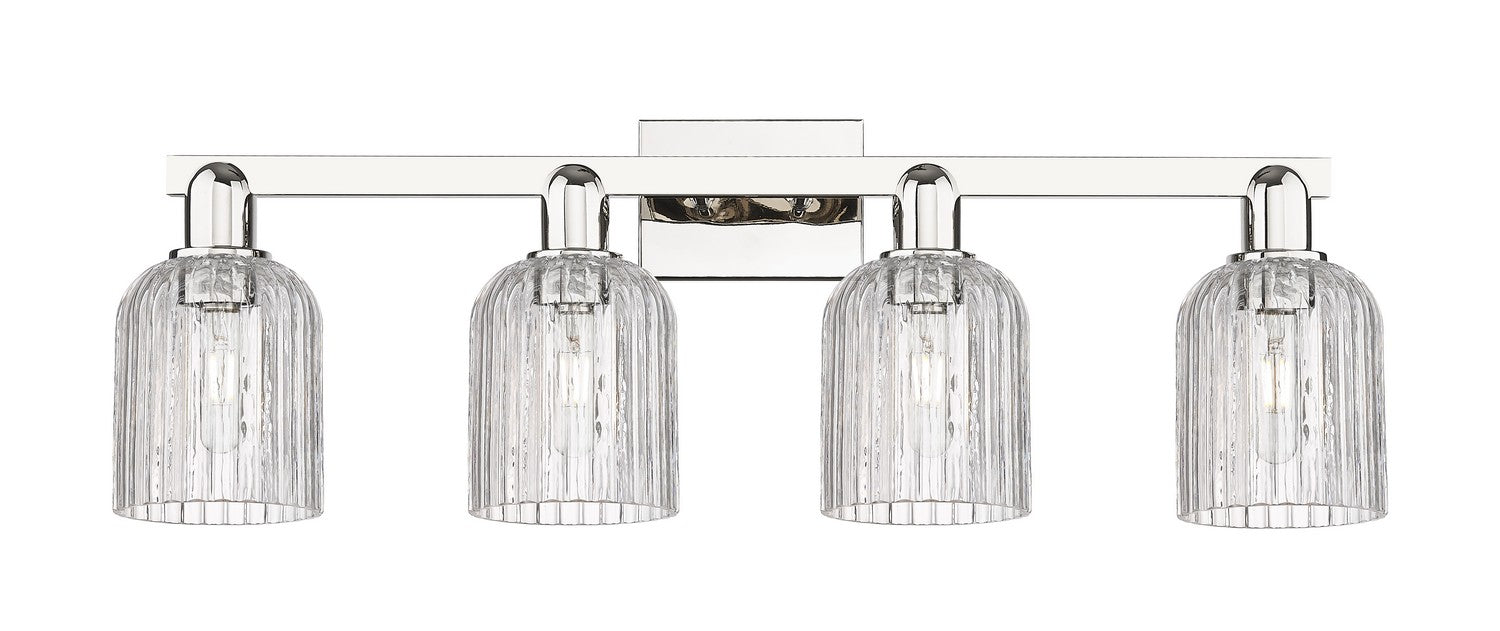 Innovations 716-4W-PN-G559-5CL Four Light Bath Vanity, Polished Nickel