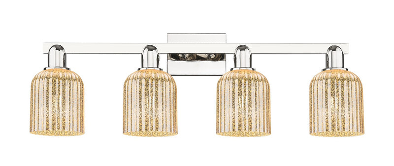 Innovations 716-4W-PN-G559-5ME Four Light Bath Vanity, Polished Nickel