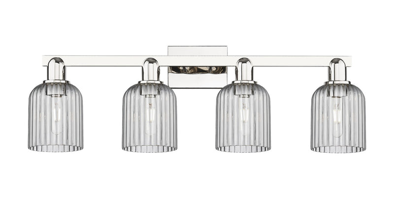 Innovations 716-4W-PN-G559-5SM Four Light Bath Vanity, Polished Nickel