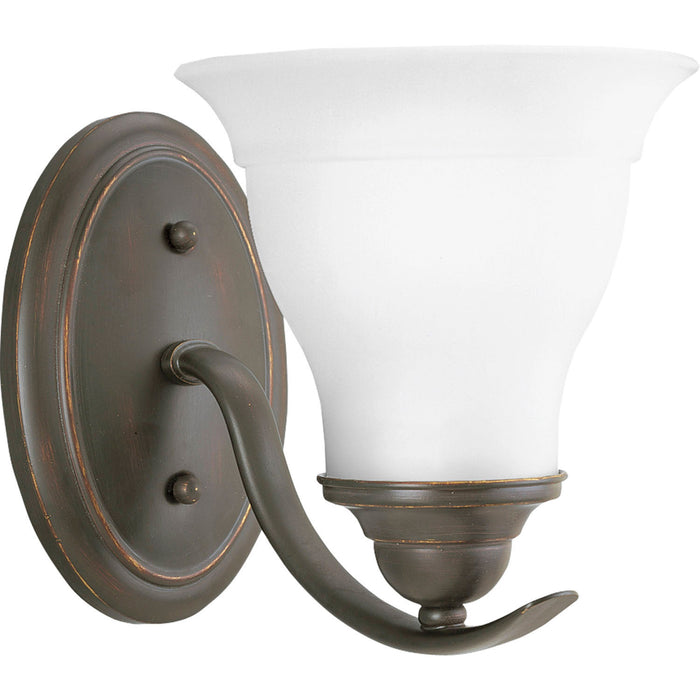 Progress Lighting P3190-20 One Light Bath Bracket, Antique Bronze